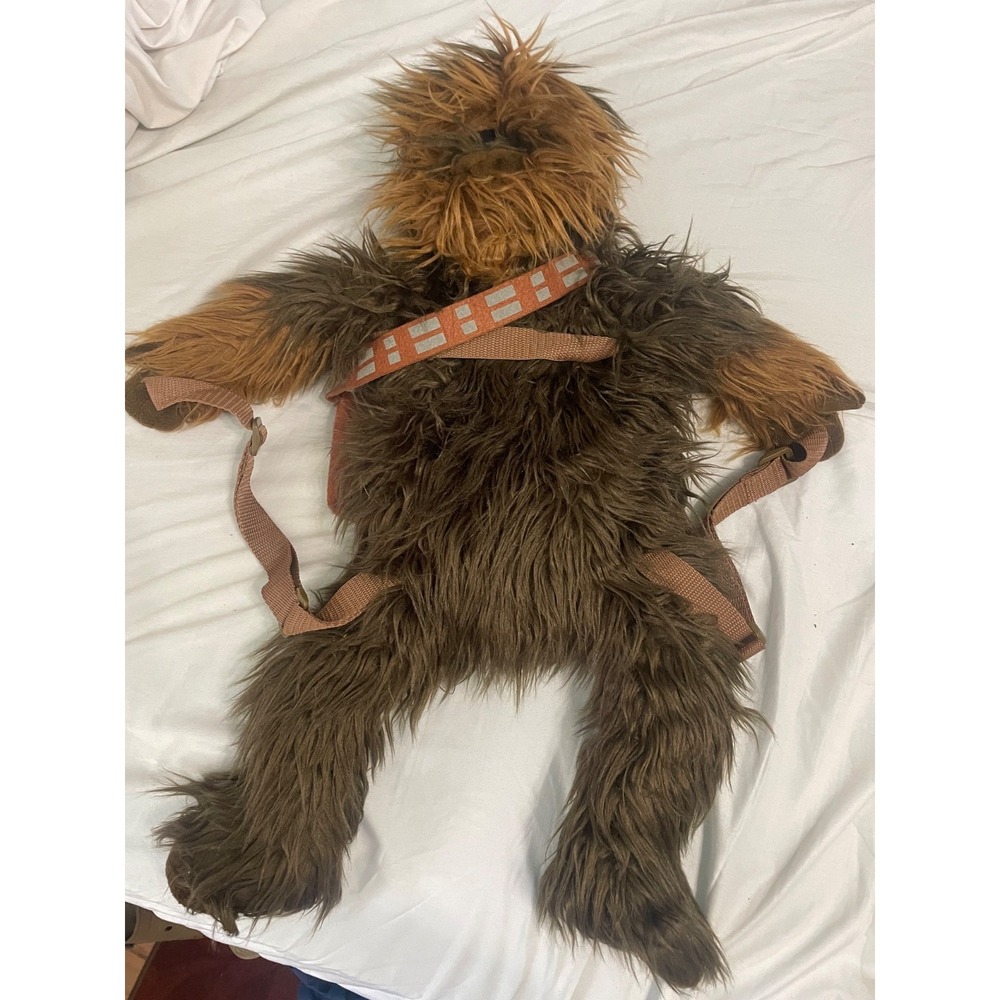 Star Wars Movie Chewbacca Chewie Plush 26"‎  With Backpack Buddy Wookie.
